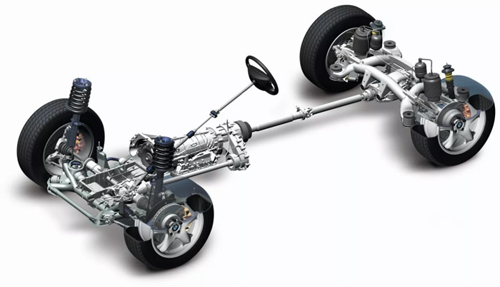 photo of vehicle drivetrain 